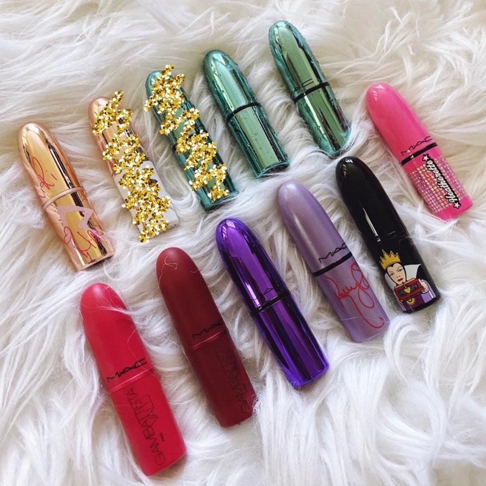 MAC LE LIPSTICKS x separates sold as well